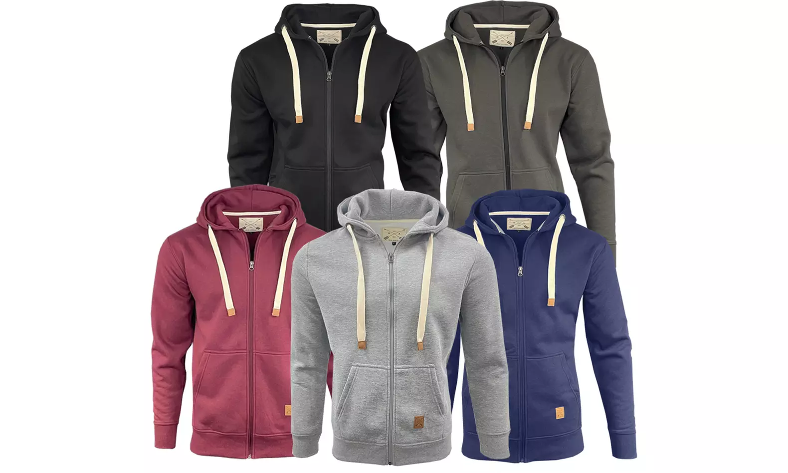 Herrenhoodie mit Kapuze in der Farbe und Größe nach Wahl - Primary Image