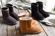 Snow Paw Sheepskin Lined Suede Boots - Second Medium
