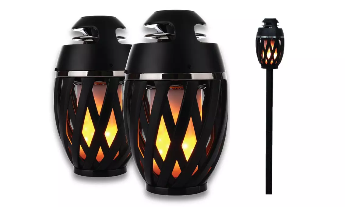 GabbaGoods Bluetooth LED Flame Tiki-Torch Speaker with 5-Foot Pole
 - Primary Image