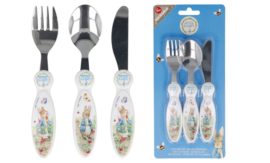 Image 2: Children's 3-Piece Cutlery Set