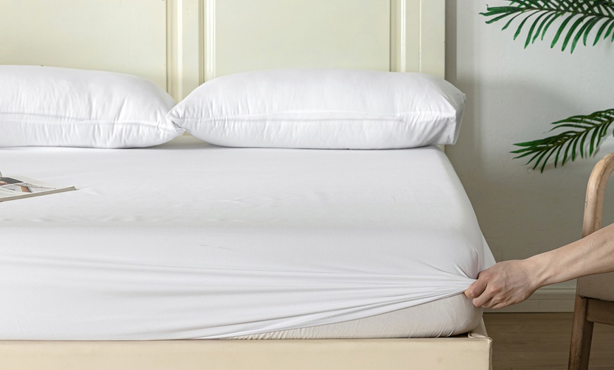 Image 3: Weiches Spannbetttuch