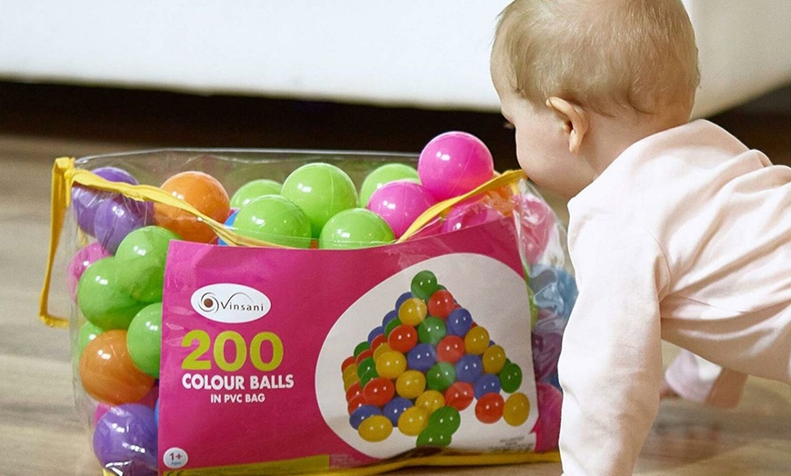 Image 5: 200 Multi-Colour Soft Play Balls