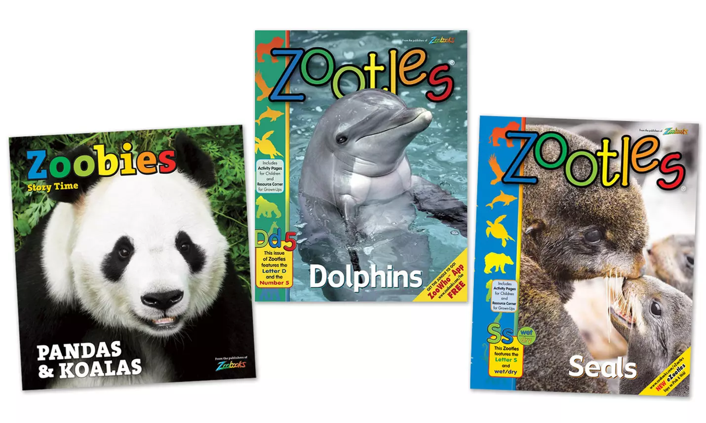 One- or Two-Year Subscription to "Zootles" or "Zoobies" Magazine (Up to 75% Off) - Primary Image