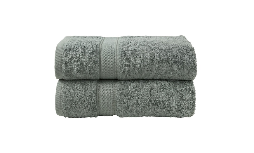 Image 50: 100% Cotton Towel Set