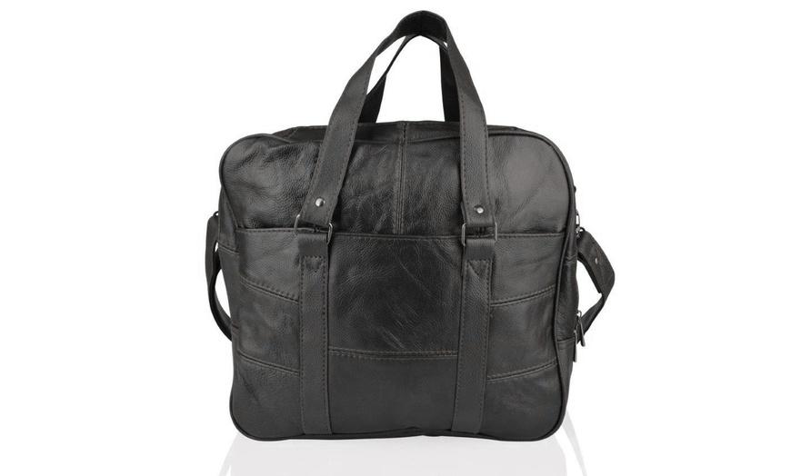 Image 32: Woodland Leathers Men's Bag