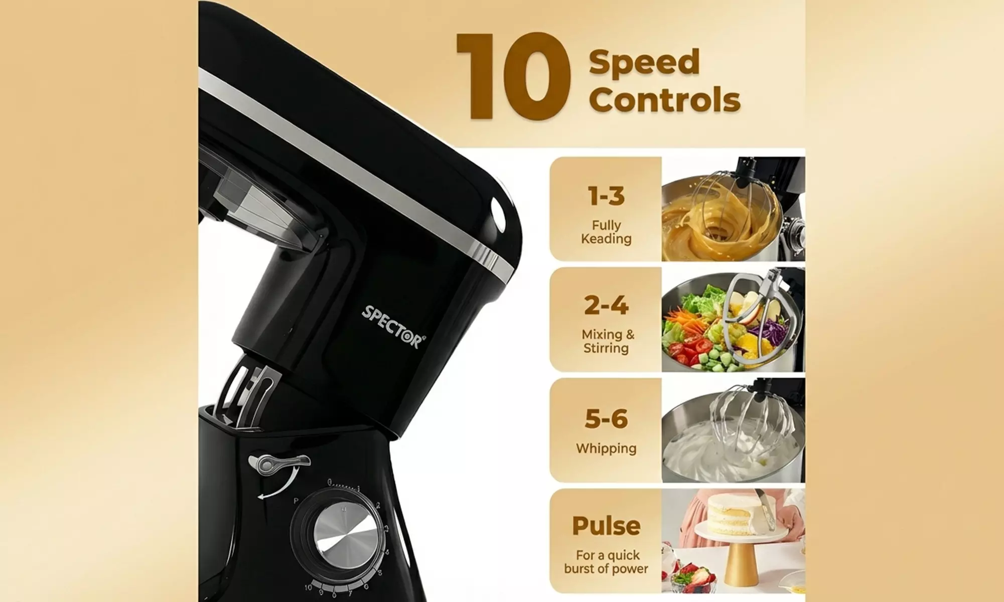 Spector High-Performance Stand Mixer Series