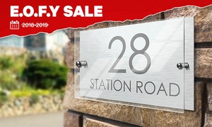 Personalised House Sign