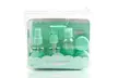 Lot de 7 contenants pour produits de toilette avec trousse - Second Medium