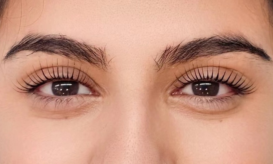 Image 1: Lash Lift, Treatment, & Tint w/Optional Eyebrow Tidy & Tint, Treatment