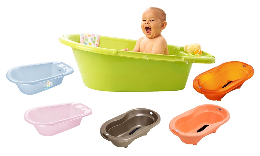 Image 3: Baby Top Bath with Drain