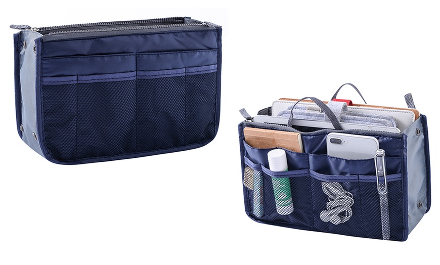 Image 3: Handbag Organiser - Travel Bag Tidy Insert