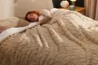 Super-Sized Silentnight Snugsie Giant Family Sherpa Blanket - Second Medium