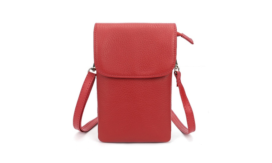 Image 5: Women's PU Leather Phone Bag