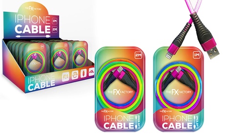 Fino a 4 cavi di ricarica per iPhone disponibili in 2 dimensioni