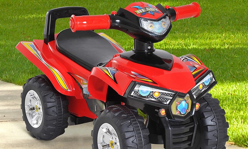 Image 8: HomCom Kids Quad Bike Ride-on