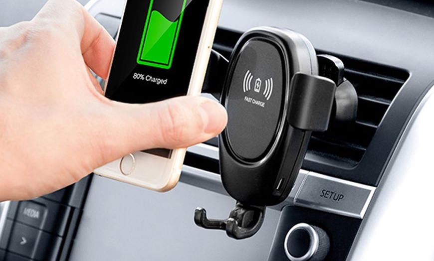 Image 1: 1 o 2 supporti caricabatterie per smartphone da auto