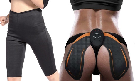 Pantaloni snellenti da donna, disponibili in 4 taglie, più elettrostimolatore opzionale per glutei