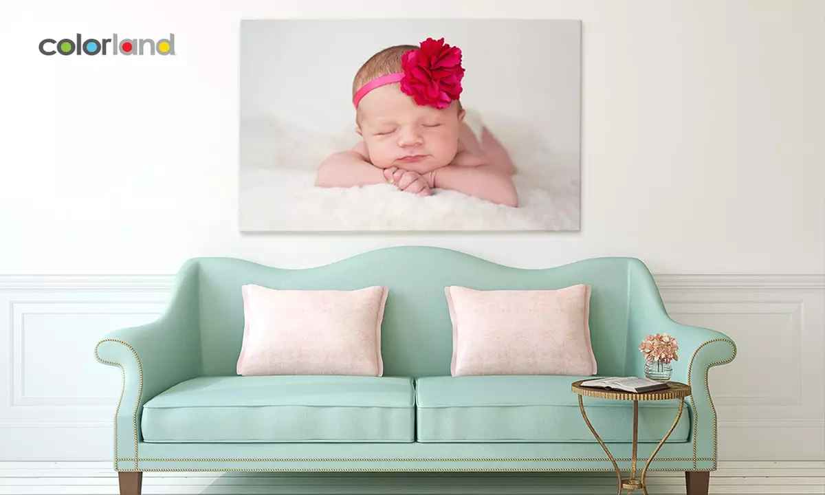 Fotoobraz na płótnie ze zdjęciem: różne formaty z Colorland