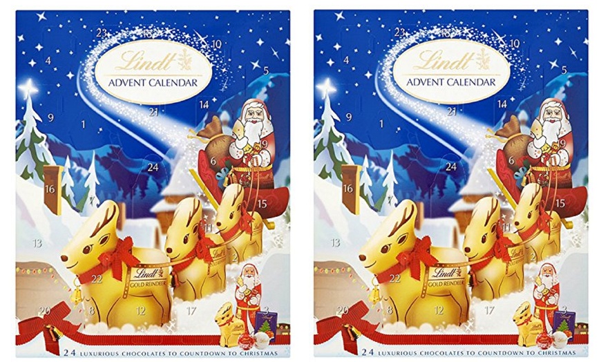 Image 2: Lindt Reindeer Advent Calendar