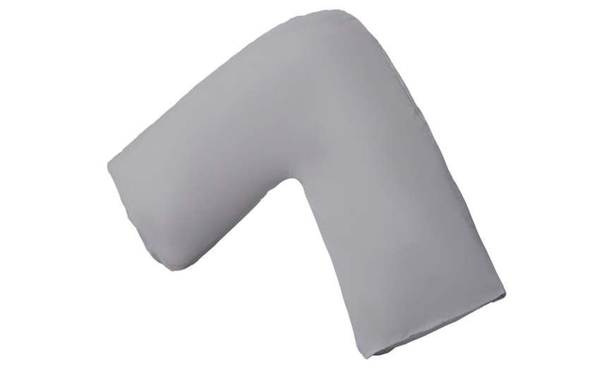 Image 12: V-Shaped Orthopaedic Support Pillow with Optional Pillowcase