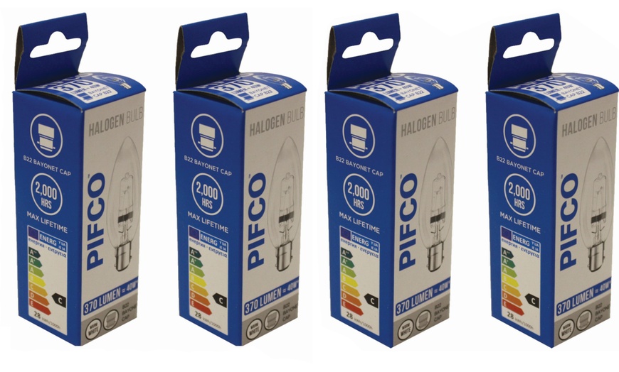 Image 5: Pifco Four-Pack of Halogen Bulbs