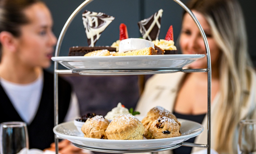 Image 2: Afternoon Tea & Leisure Access with Optional 50-Minute Treatment for 2