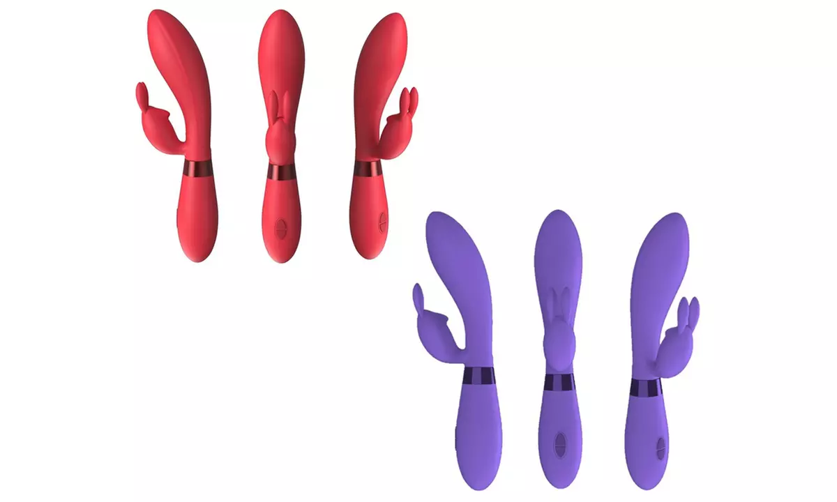 10 Speed G-Spot Dual Motor Darling Rabbit Vibrator with Clitoris Stimulator - Primary Image