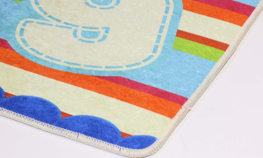 Image 8: Decorative Non-Slip Rug for Childrens Room