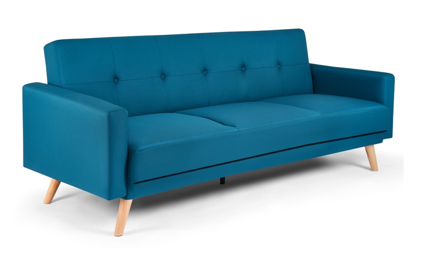 Image 8: Narvik Three-Seater Sofa Bed