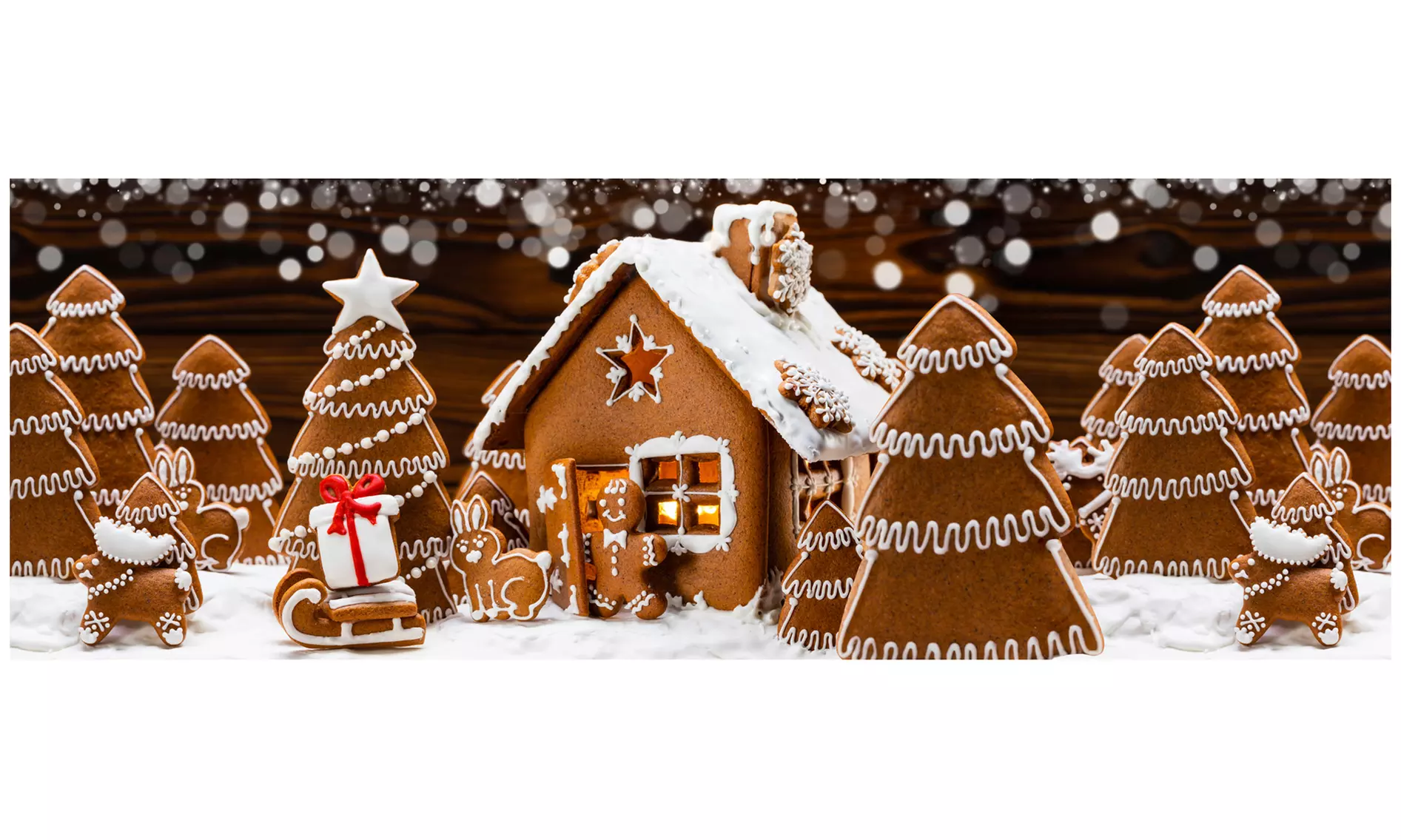 Küchen- oder Flur-Läufer in weihnachtlichem Design