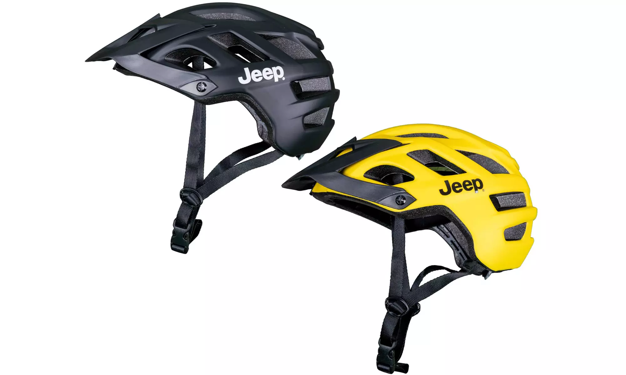 Jeep E-Bike-Helm in Gelb oder Schwarz in der Größe nach Wahl - Primary Image