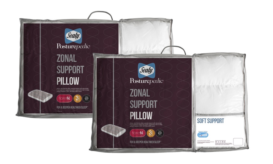 Image 4: Posturepedic Zonal Support Pillow