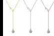 1, 2 o 3 collares Infinity Lariat con cristales de Swarovski® Philip Jones - Second Medium