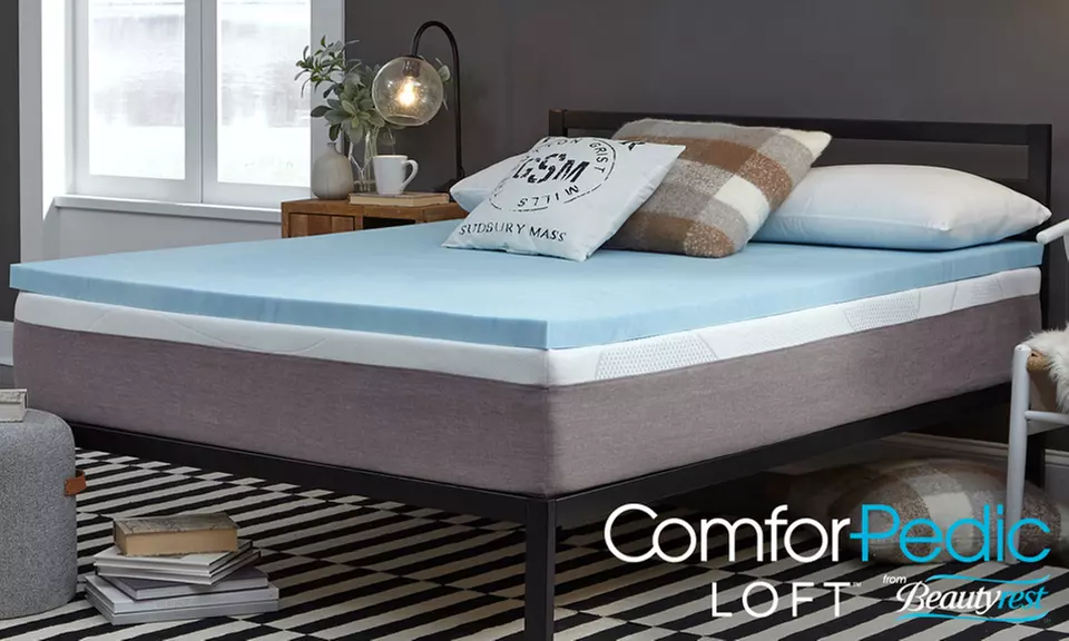 ComforPedic Loft from Beautyrest 2" Gel Mattress Topper - Primary Image