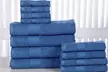 100% Combed Cotton Plush Towel Set (12-Piece) - Second Medium