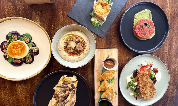 Menú vegetariano para 2 o 4 personas en Baobab Soul Kitchen And Bar