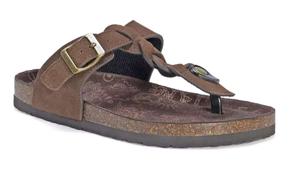 Muk Luks Marsha Women's Strap Sandals (Size 8) - Second Medium