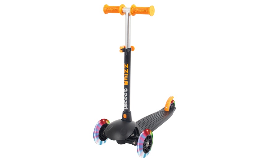 Image 2: iScoot Whizz Scooter with LED Wheels