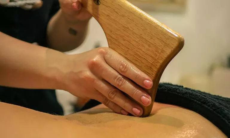 1 o 2 sesiones de maderoterapia corporal de 20 minutos