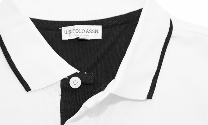 Image 8: U.S. Polo Association lässiges Polo-Shirt für Herren