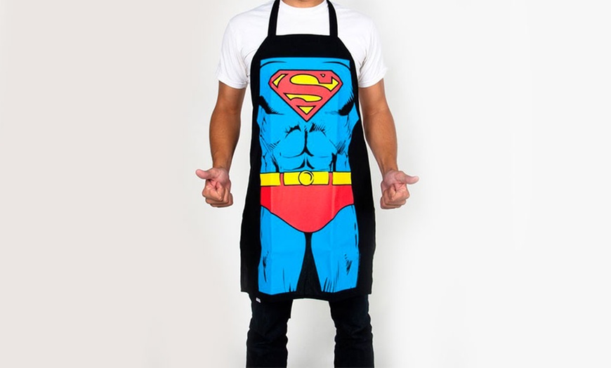 Image 4: One or Two Super Hero Digital Printing Kitchen Aprons