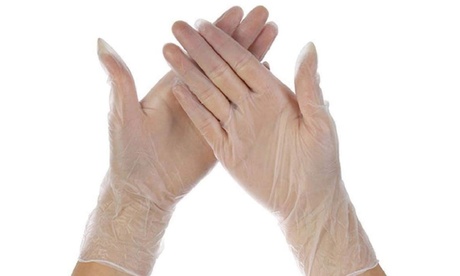 100 guanti in lattice disponibili in 4 taglie