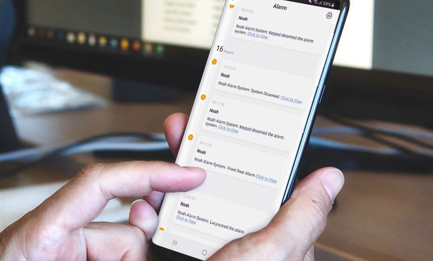 Image 3: Time2 Noah Home Alarm System