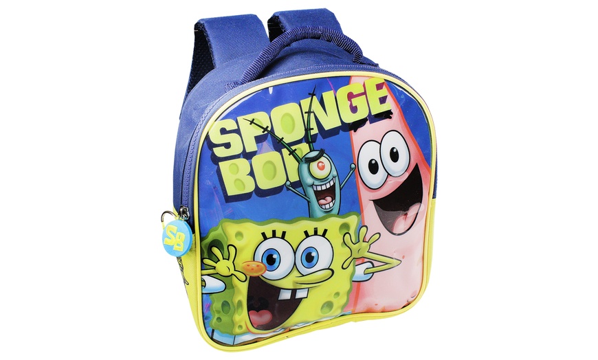 Image 12: Spongebob Backpack Set