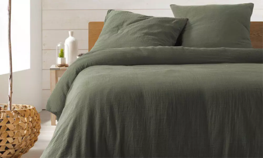 Parure de lit en gaze de coton "Angelina" de Promo Linge