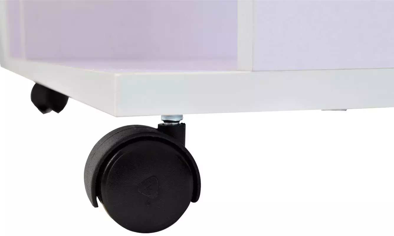 Homcom Open Wardrobe with Hanging Rail and Storage Shelves