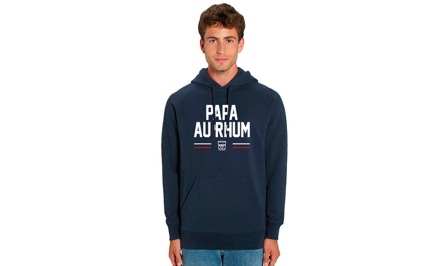 Image 4: Sweat à capuche avec message personnalisé