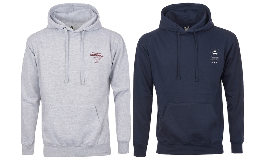 Image 2: Two Men's Printed Hoodies