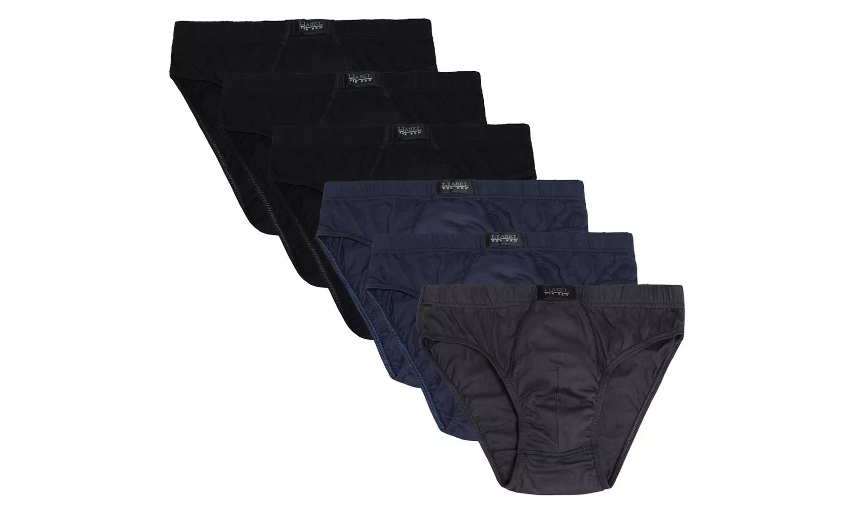 Fino a 12 slip uomo Liabel 100% cotone