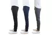 Men's Slim-Fit Fleece Jogger Sweatpants (3-Pack) - Second Medium